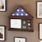 Flash Furniture Quincy Flag and Certificate Display Case, Solid Pine Wood, Fits 9x5 Folded Burial Flag, Dark Brown HMHD-22M192Y-RSTBRN-GG - alternate 7